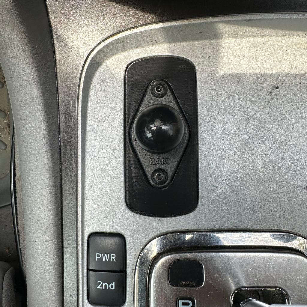 AHC Mount installed with RAM ball